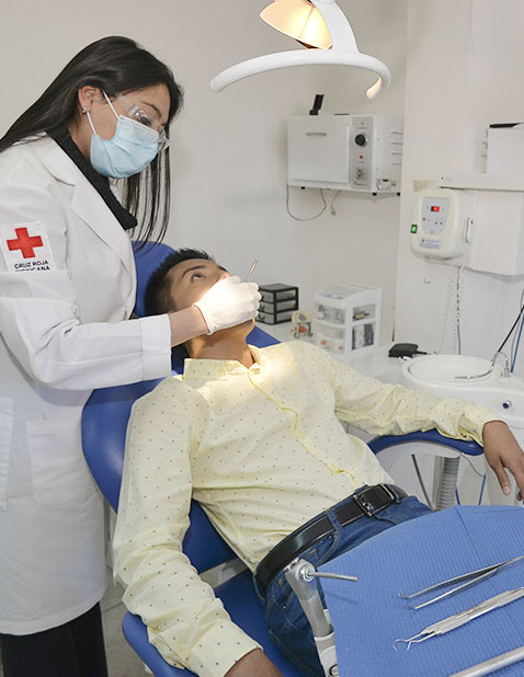Servicio odontología Delegación Toluca Cruz Roja